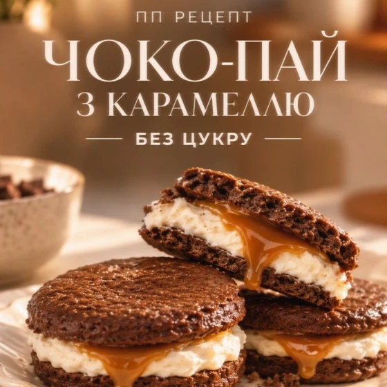 Протеїновий чоко-пай без цукру