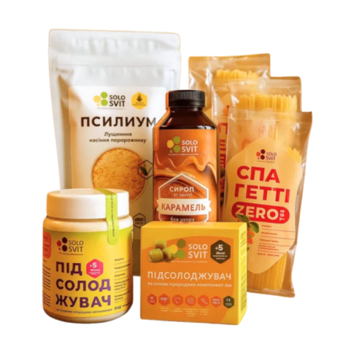 Набір продуктів без цукру «Схуднути на 2 кг» SOLOSVIT