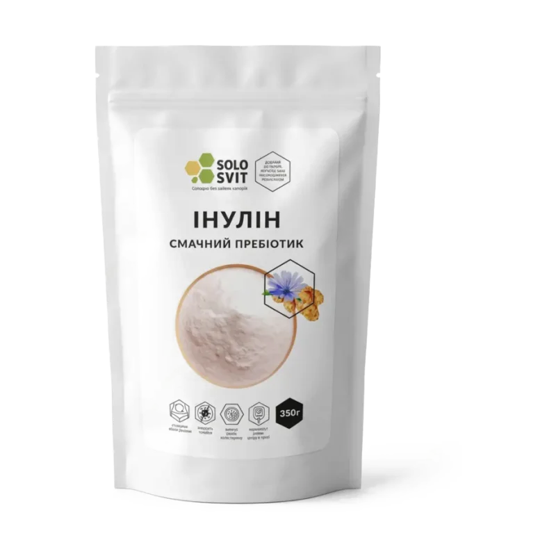 Инулин SOLOSVIT из цикория и топинамбура, 350 г