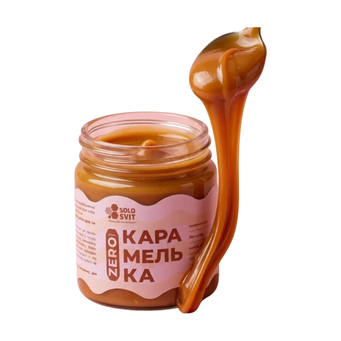 SOLOSVIT Sugar-Free Caramel — Rich and Creamy, 200 g
