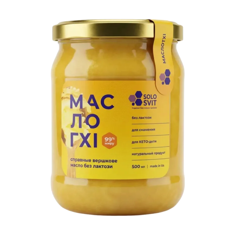 SOLOSVIT PREMIUM Ghee Butter, 500 ml