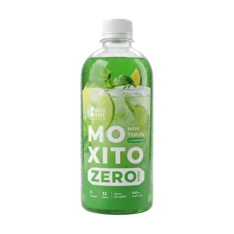 Моктейль Мохито ZERO, 0 калорий, без сахара, 33 порции, ТМ SOLOSVIT