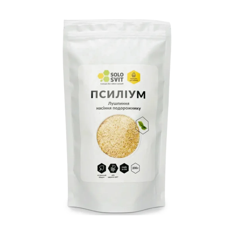 Псиллиум ПРЕМИУМ ТМ "СОЛОСВИТ", 200 г