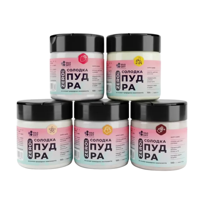 SOLOSVIT ZERO Sugar-Free Sweet Powder — For Breakfasts and Desserts, 100 g