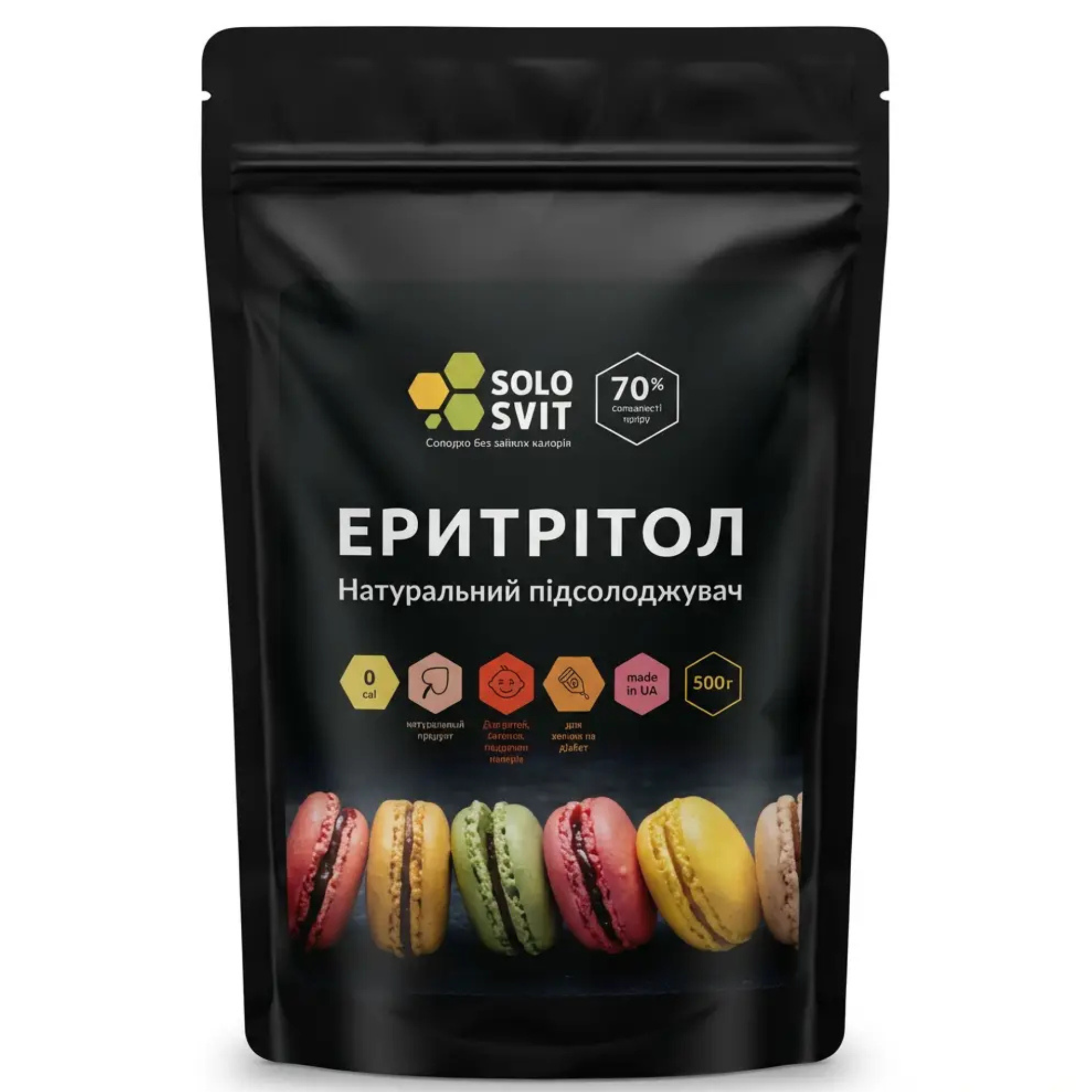 Еритритол SOLOSVIT 500 г